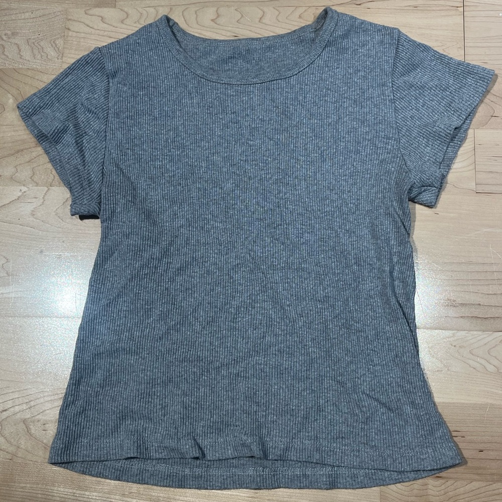 Brandy Melville Gray T-shirt